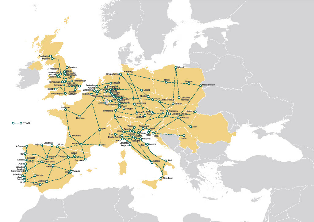 Europe Intermodal Rail